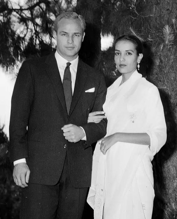 Anna Kashfi e Marlon Brando