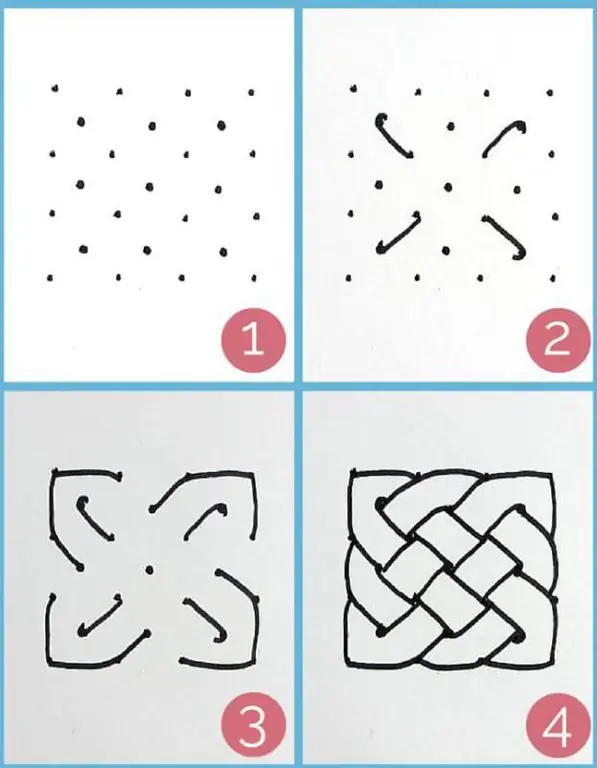 How to draw Celtic patterns and knots