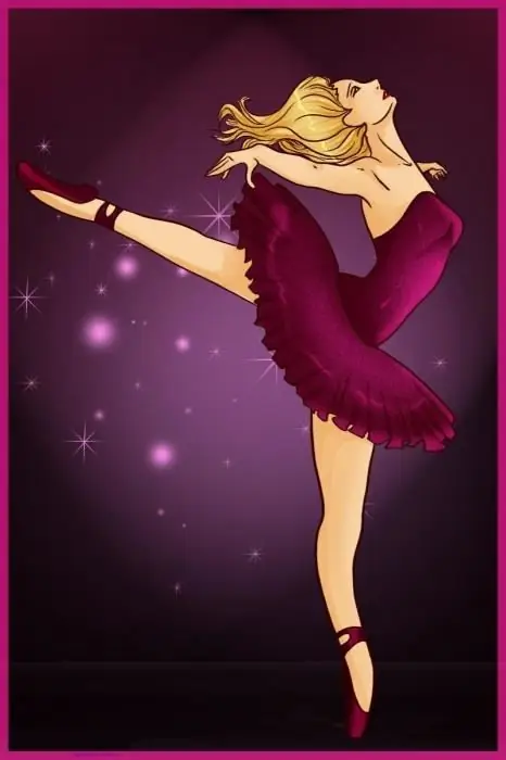 draw a ballerina