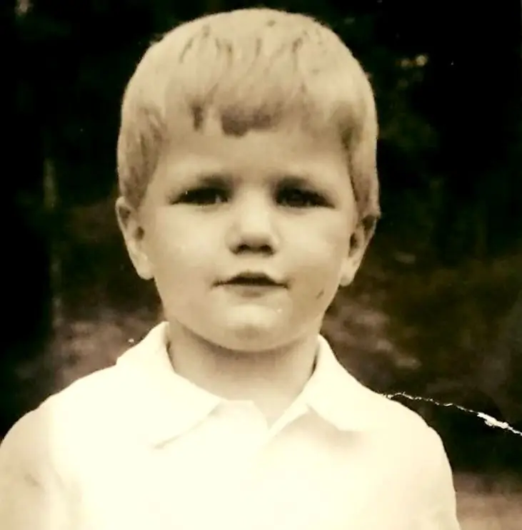 Dmitry Shirokov in childhood