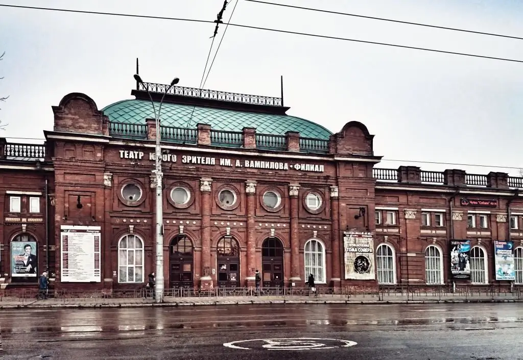 Onder de schaduw van de muzen: theater van de jonge toeschouwer van Irkoetsk