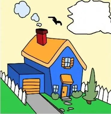 come disegnare una casa