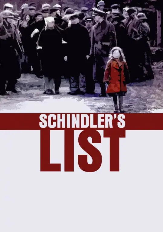 Zaj duab xis "Schindler's List": kev tshuaj xyuas thiab tshuaj xyuas, zaj duab xis, cov neeg ua yeeb yam