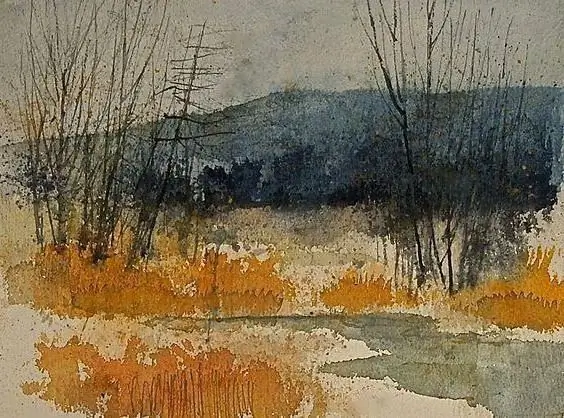 watercolor landscapes