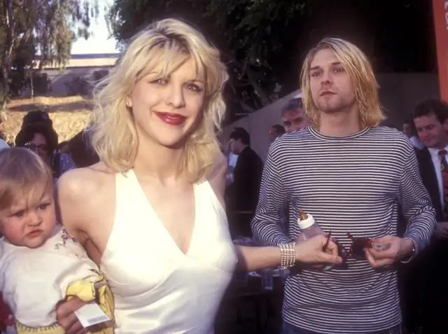 Kurt Cobain e Courtney Love