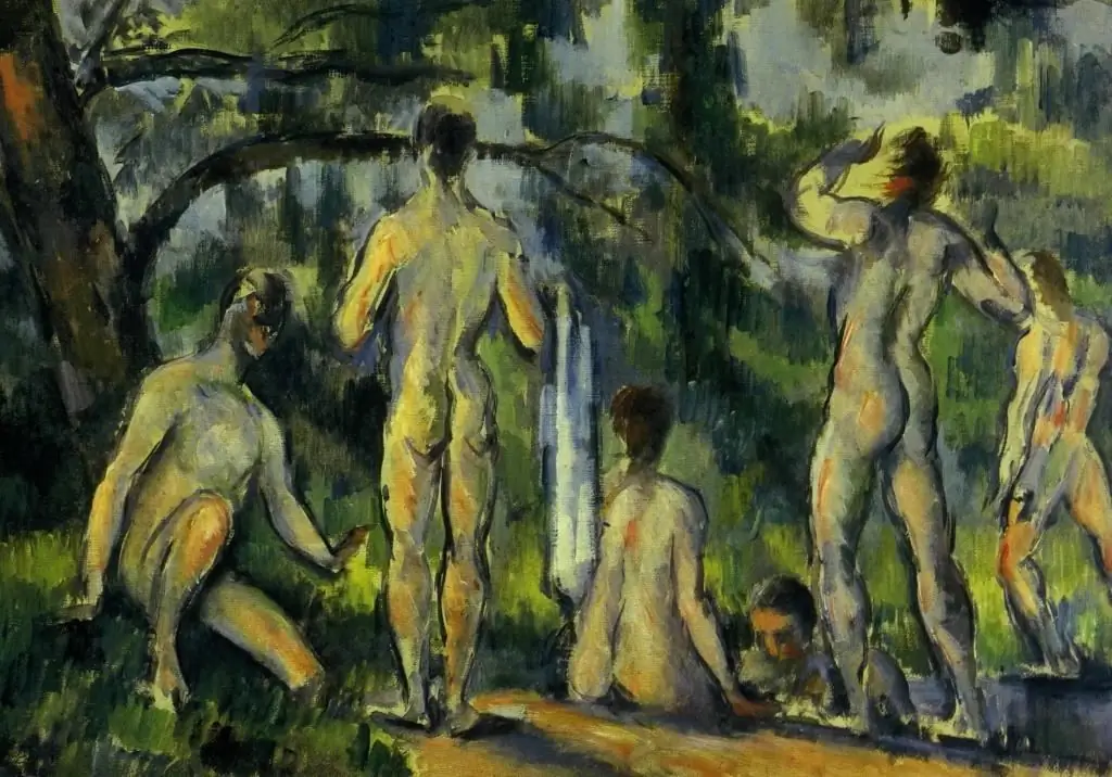 Tableau "Baigneuses"