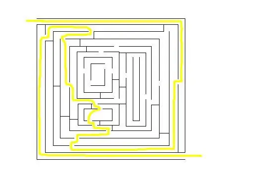 comment dessiner un labyrinthe