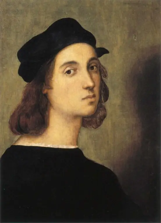 Raphaël Santi, autoportrait