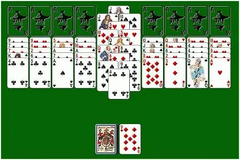 Ako hrať Napoleon Square Solitaire?