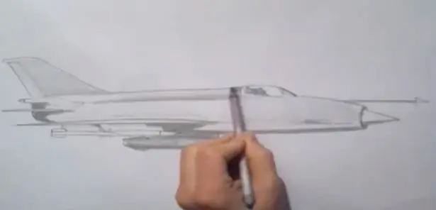 how to draw an airplane