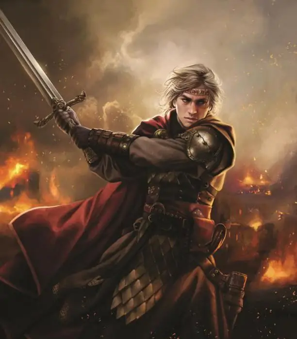 Aegon Targaryen - fundador de la dinastia dels reis de Ponent