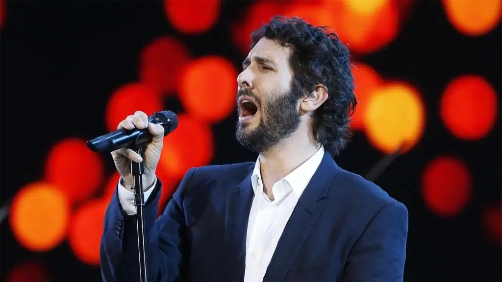 Josh Groban: billeder fra en koncert i London