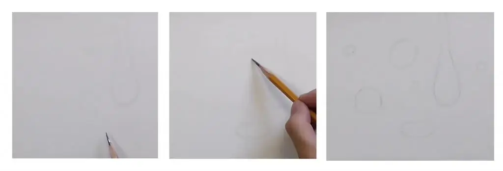 How to draw water drops realistically and effortlessly?