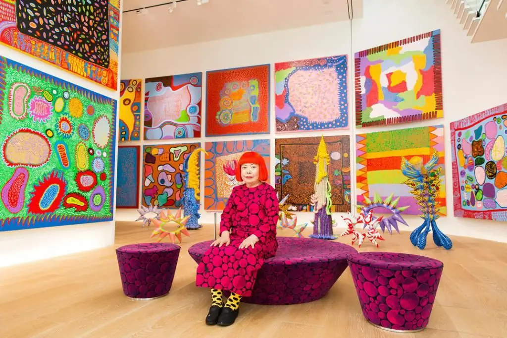 Lukisan oleh Yayoi Kusama