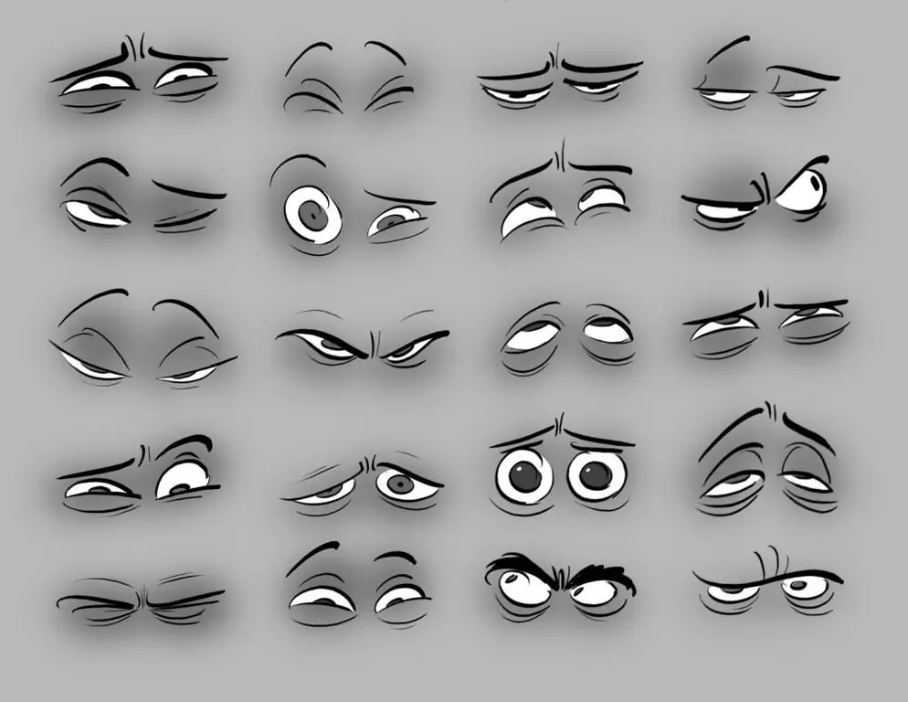 emotions through the eyes