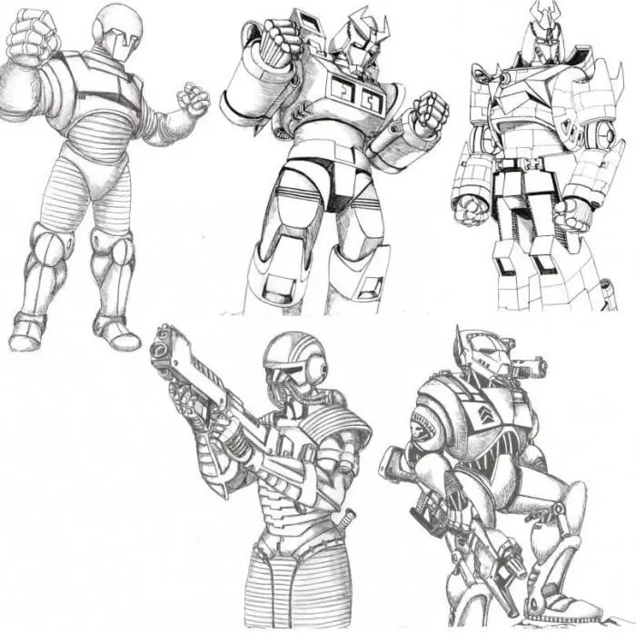 Kā pašam uzzīmēt robotu? Kā pašam uzzīmēt robotu?