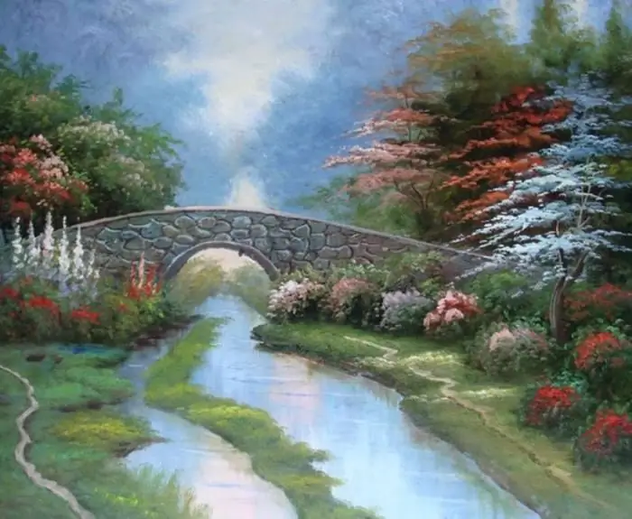 Beautiful oil landscapes