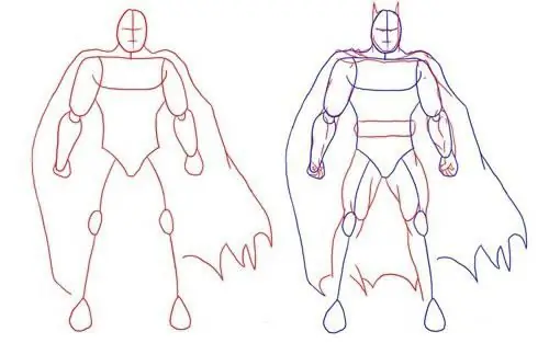 how to draw batman