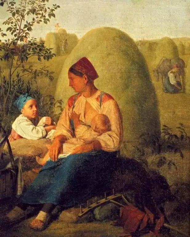 Venetsianov "Haymaking"