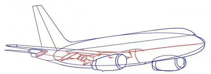 imparare a disegnare un aeroplano