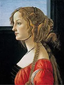 Vespucci Simonetta: foto, biografia, causa de la mort. Retrat de Simonetta Vespucci