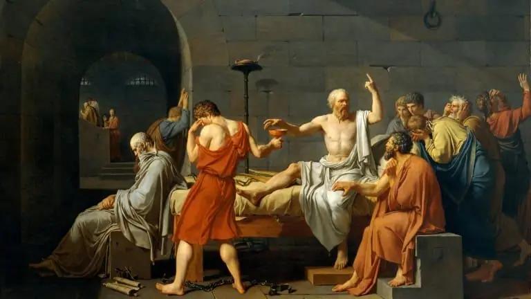 Socrate prende il veleno