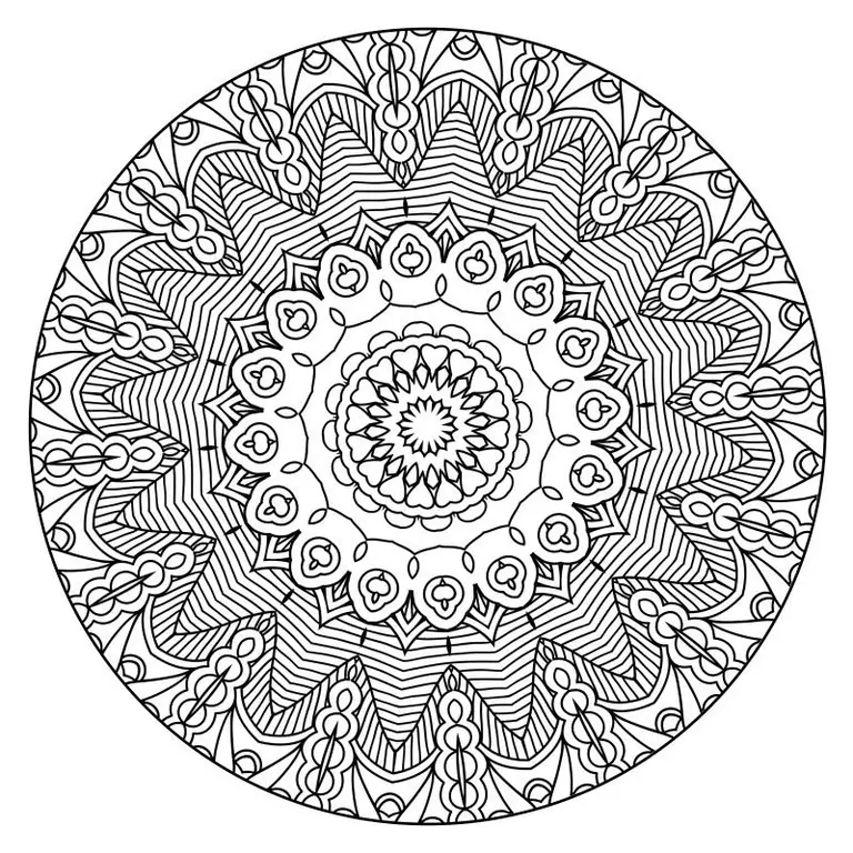 How to color mandalas: description and tips for beginners