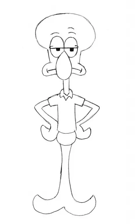 Melancholic Squidward