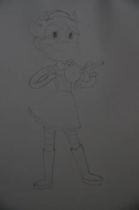 How to draw Star vs the forces of evil