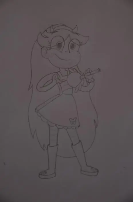 How to draw Star vs the forces of evil