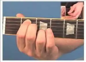 Em7 chord: analysis and setting of fingers