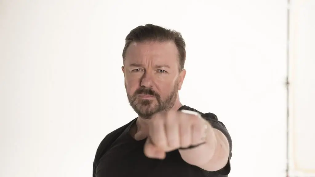 Komedian Ricky Gervais