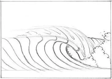 como desenhar ondas