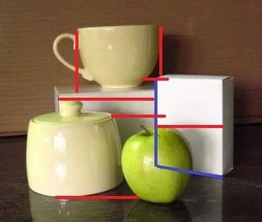 structure of objects in still life