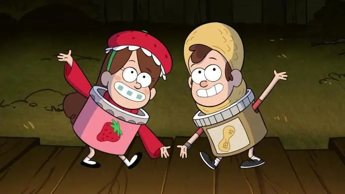 karikatúra Gravity Falls