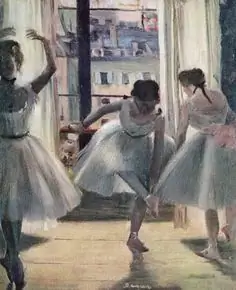 Edgar Degas Blue Dancers