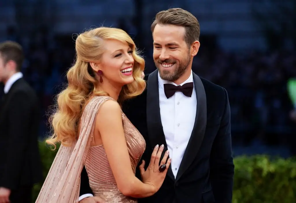 Blake Lively with her husband