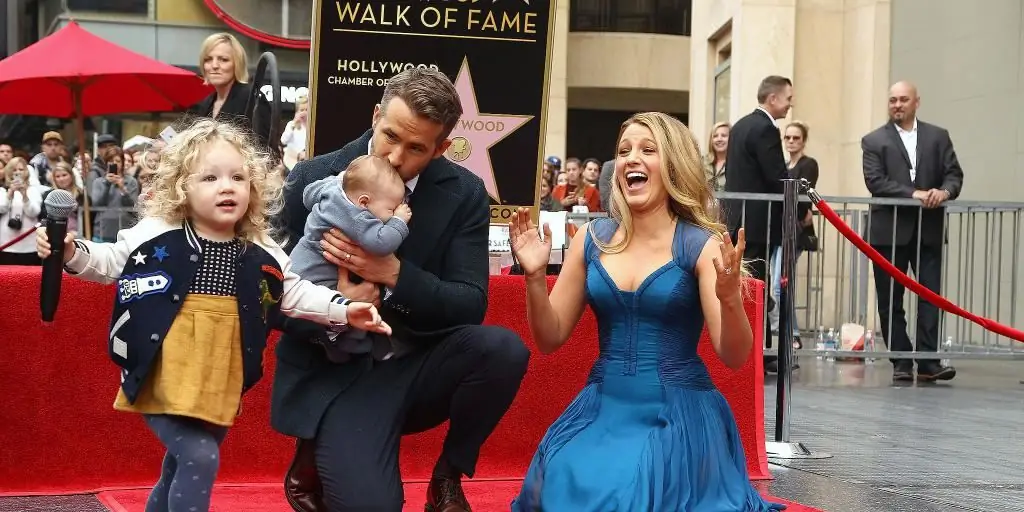 The Reynolds and Lively family with children