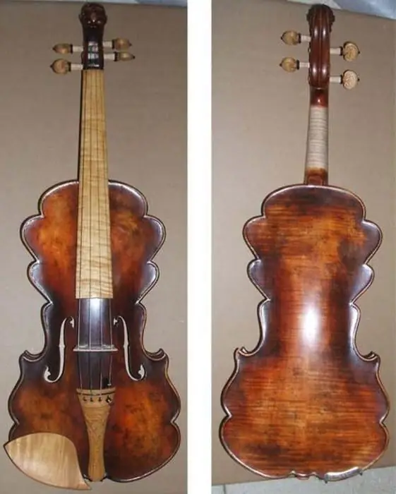 Violin makers: Antonio Stradivari, Nicolo Amati, Giuseppe Guarneri thiab lwm tus