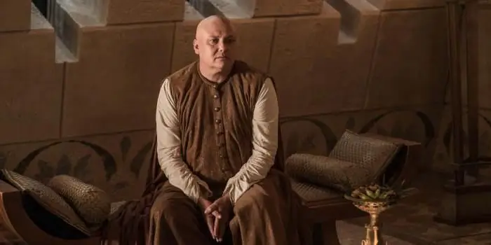 Lord Varys: mhusika wa ajabu kutoka "Game of Thrones"