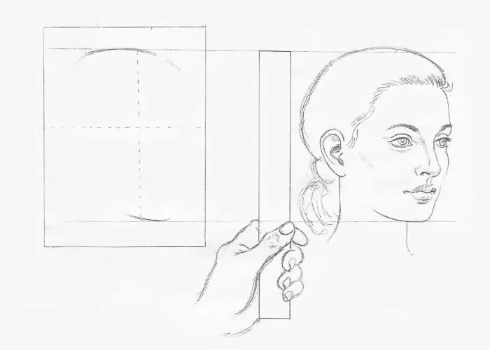 How to draw a portrait