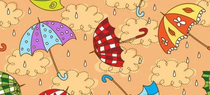 comment dessiner un parapluie