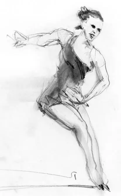 draw a figure skater