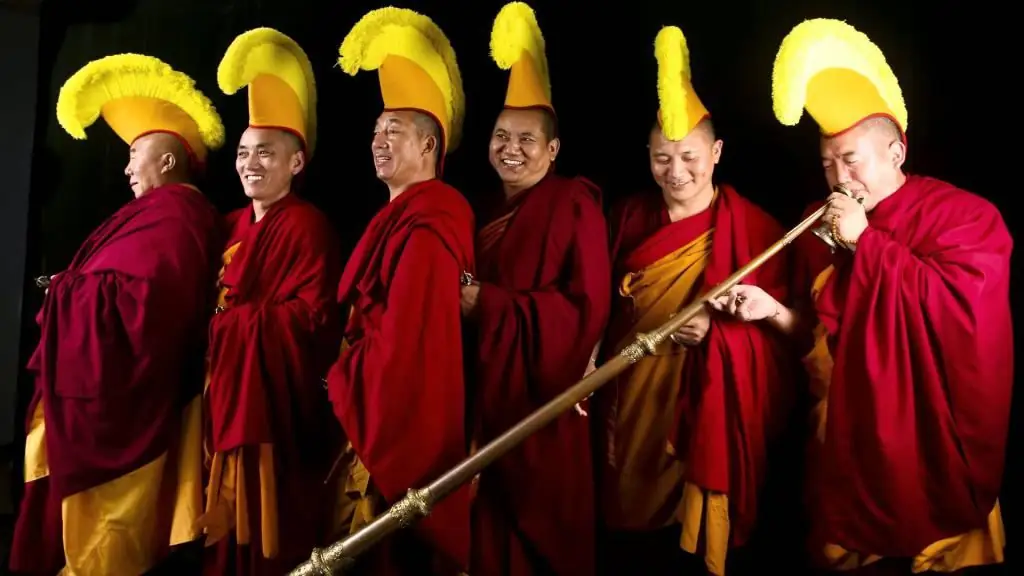 guttural singing of Tibetan monks