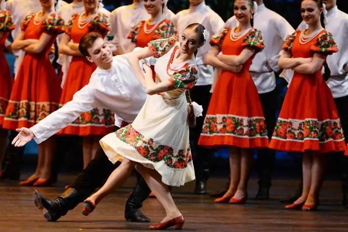 Ballet ni Igor Moiseev: pagkilala sa mundo