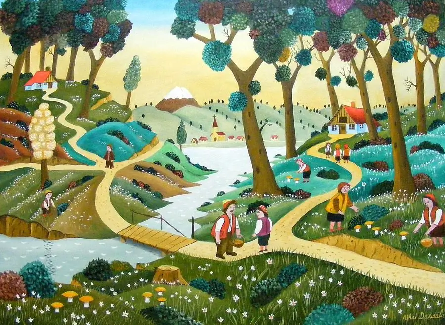 naive painting art