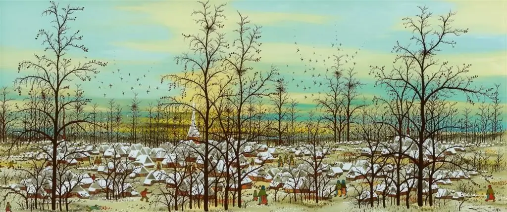 naive art Khlebinskaya school