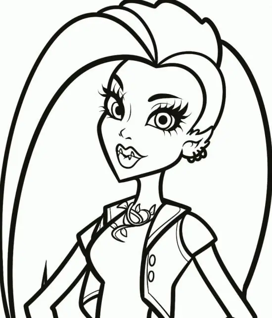 comment dessiner une poupée monster high