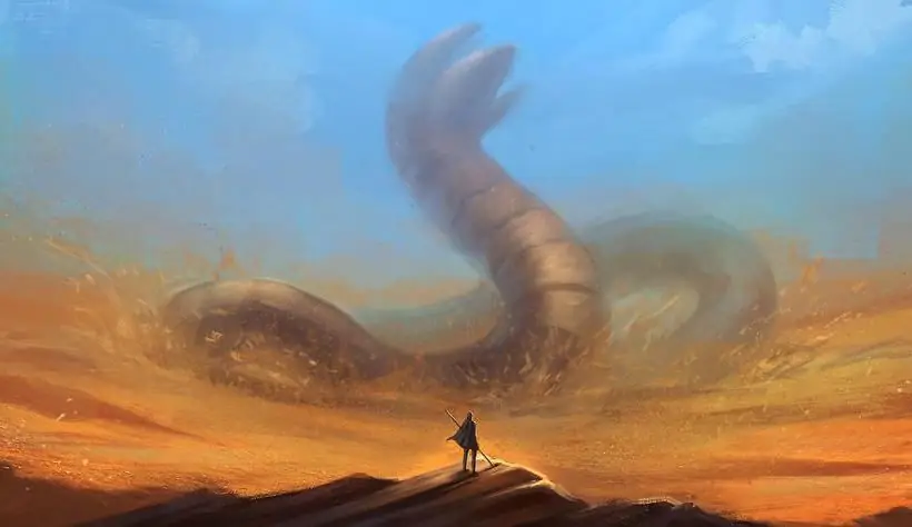 Il·lustració per a "Dune"