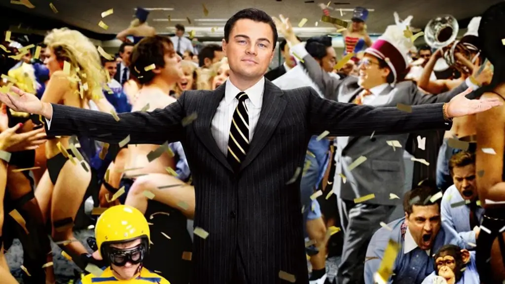 "O Lobo de Wall Street": resenhas de filmes, enredo, atores, personagem principal, data de lançamento